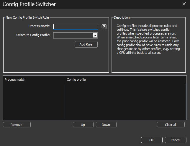 Config Profile Switcher