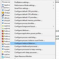 Instance Balancer Context Menu