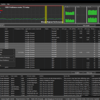Select multiple processes at once