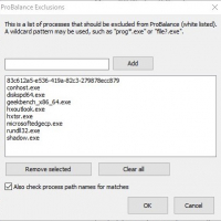 ProBalance Exclusions