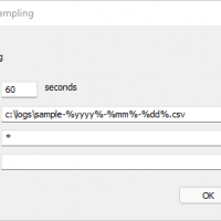 Periodic snapshots of performance data (sampling)
