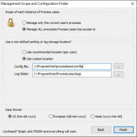 Config and Log Config