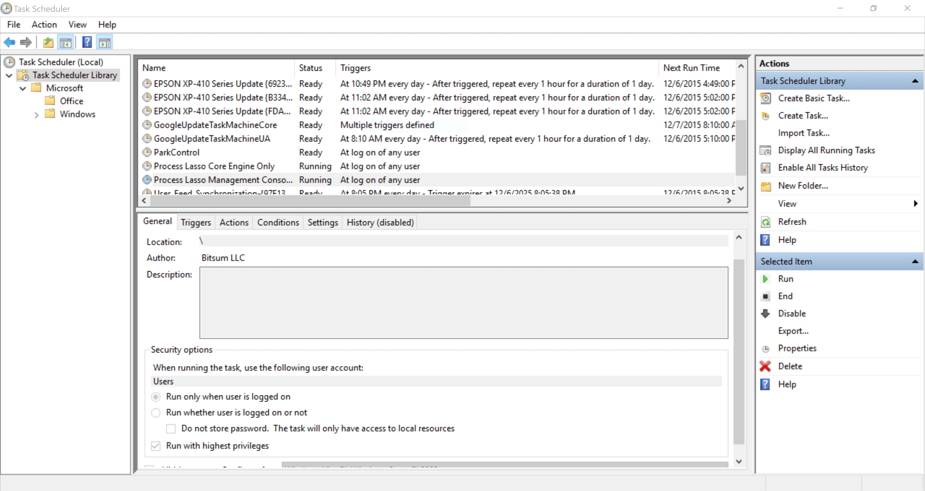 ParkControl – Tweak CPU Core Parking and More