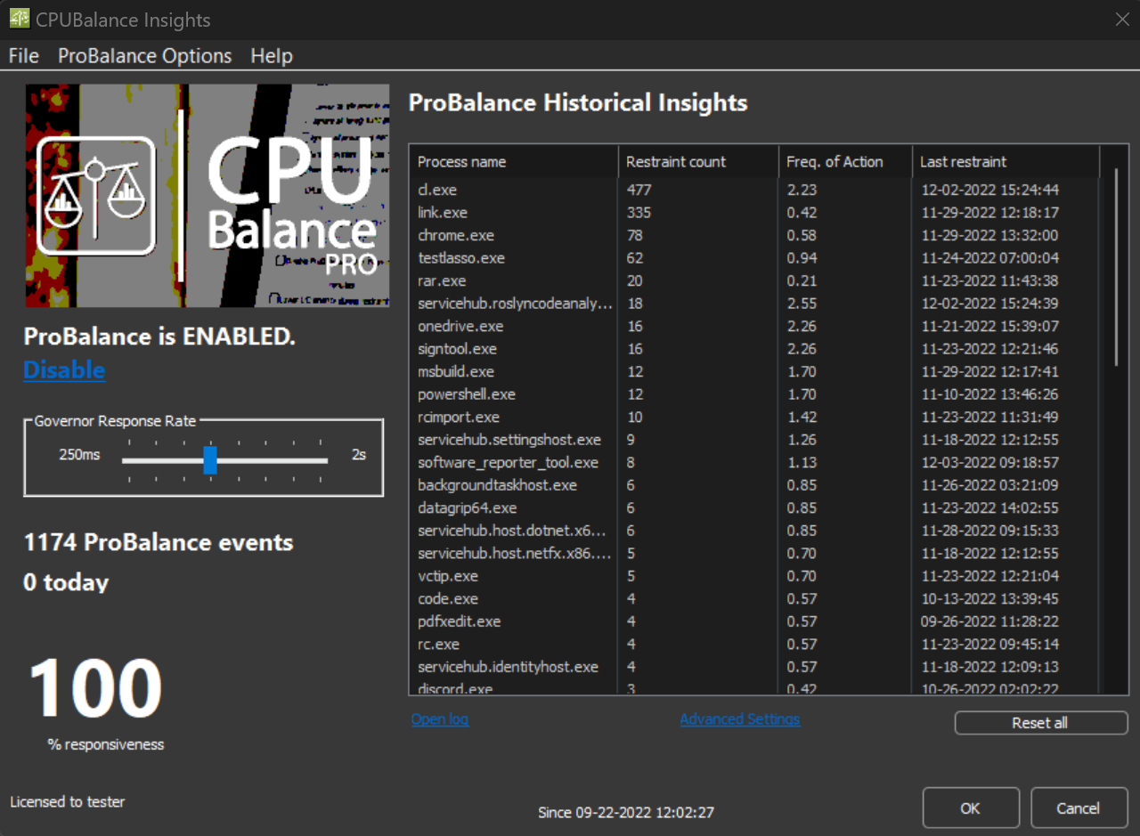 CPU Balance