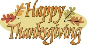Happy Thanksgiving!