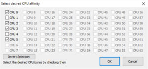New 'Invert Selection' button